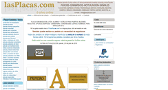 Desktop Screenshot of lasplacas.com